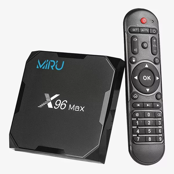 Смарт ТВ приставка MIRU X96 max+ 4/32ГБ - фото 1 - id-p144631010