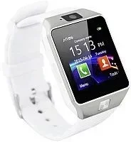 Умные часы Smart Watch DZ09 (серебристый/белый)