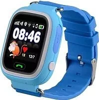 Умные часы детские Smart Baby Watch Q80 Wifi (голубой) - фото 1 - id-p73856982