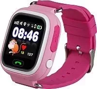 Умные часы детские Smart Baby Watch Q80 Wifi (розовый), фото 2