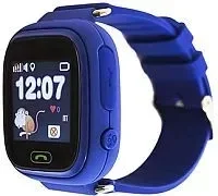 Умные часы детские Smart Baby Watch Q80 Wifi (темно-синий)