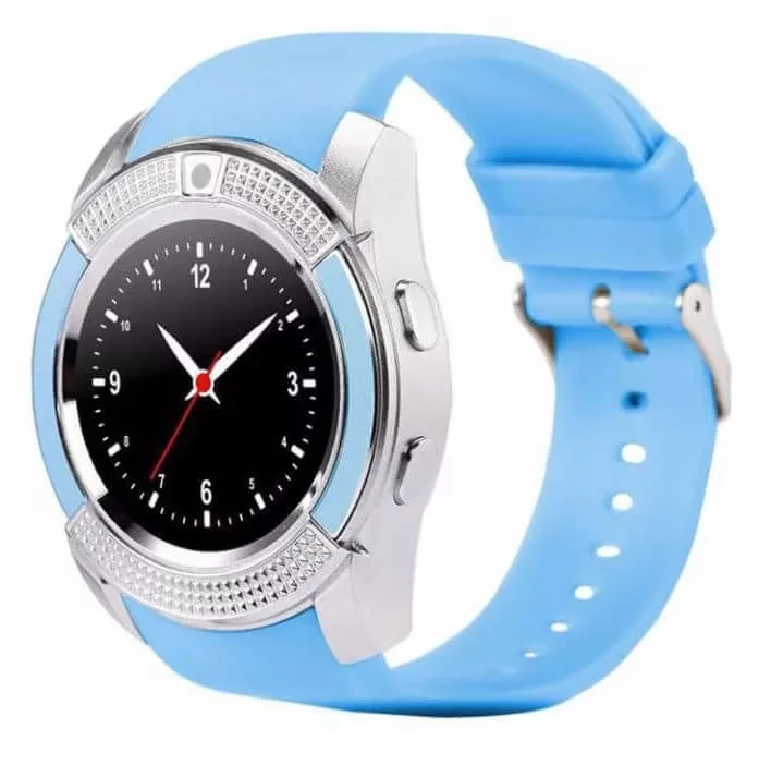 Умные часы Smartwatch V8 (синий)