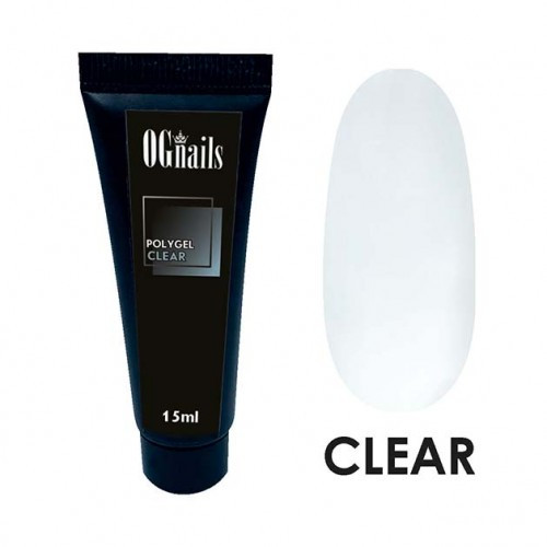 Полигель OGnails Clear (прозрачный) 15 мл