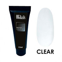 Полигель OGnails Clear (прозрачный) 30 мл