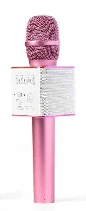 Караоке-микрофон MICGEEK Q9 Pink - фото 1 - id-p103700277