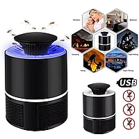 Электрическая лампа ловушка для насекомых Mosquito Killer Lamp NOVA NV-818 USB (Лампа от комаров)