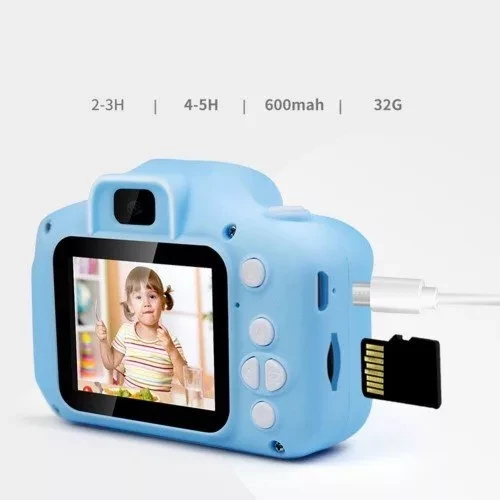 Детский фотоаппарат Fun Camera Kitty (голубой) - фото 2 - id-p129969893