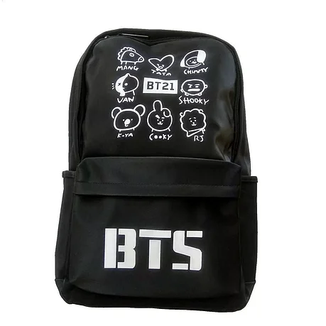 Городской рюкзак BTS Smile (черный), фото 2