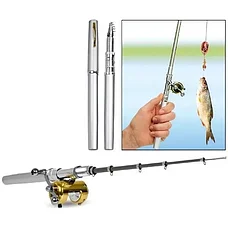 Карманная удочка в виде ручки Fishing Rod in Pen Case, фото 3