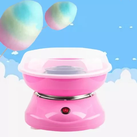 Аппарат для приготовления сладкой ваты Cotton Candy Maker / Коттон Кэнди Мэйкер / (розовый) - фото 5 - id-p155878366