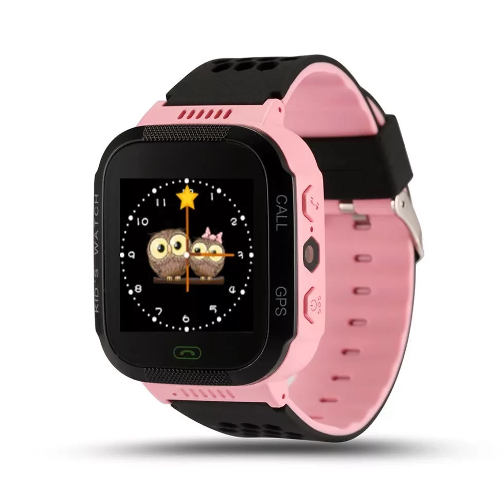Детские GPS часы Smart Baby Watch Q528 (черный/красный) - фото 1 - id-p145038281