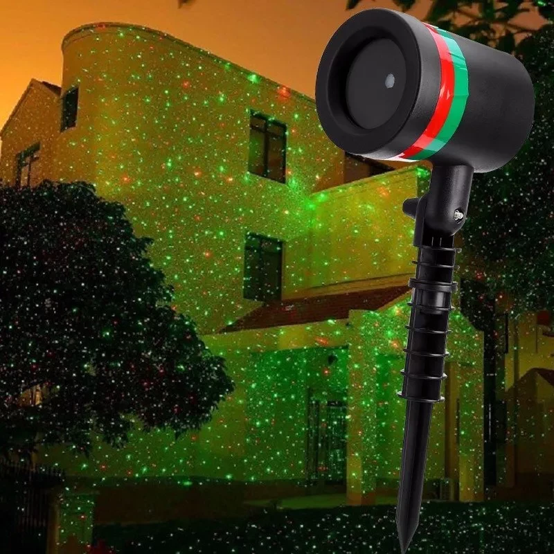 Лазерный проектор Star Shower Laser Light лазерная подсветка для дома - фото 3 - id-p103698978