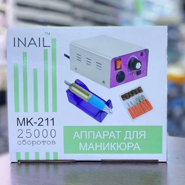 Аппарат для маникюра и педикюра фрезер INAIL MK-211 (25000) - фото 2 - id-p159241591