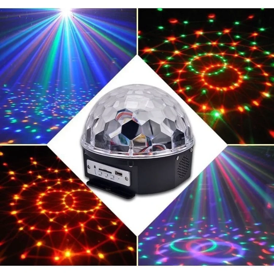 Цифровой Светодиодный Диско Шар Crystal Magic Ball Light - фото 2 - id-p142546268