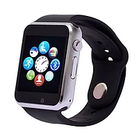 Умные часы smart watch W8 (серебристый)