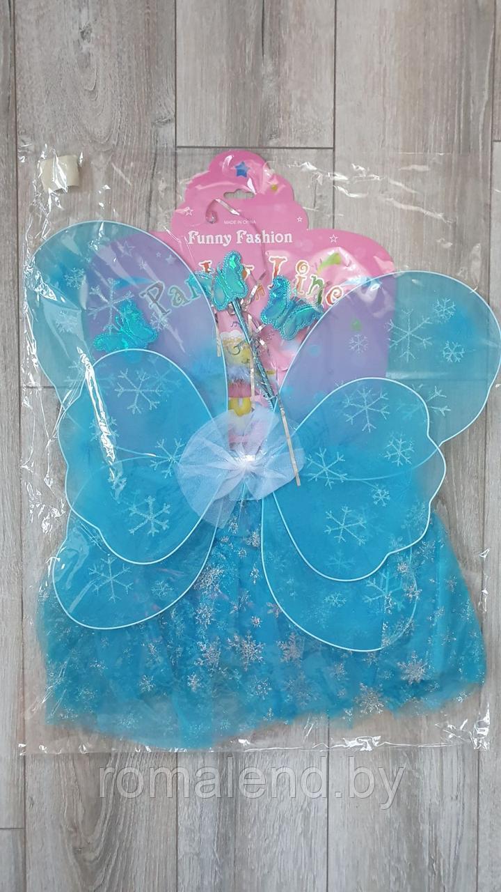 Костюм Бабочки для девочки голубой - фото 4 - id-p168502276