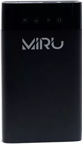 Внешний аккумулятор Miru Li Pol 10000 mAh (черный), фото 2