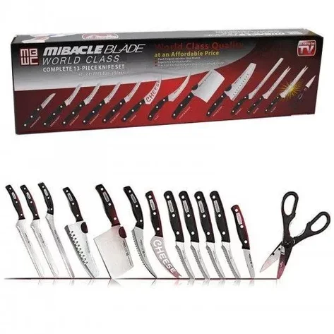 Ножи Miracle Blade World Class набор 13 предметов, фото 2