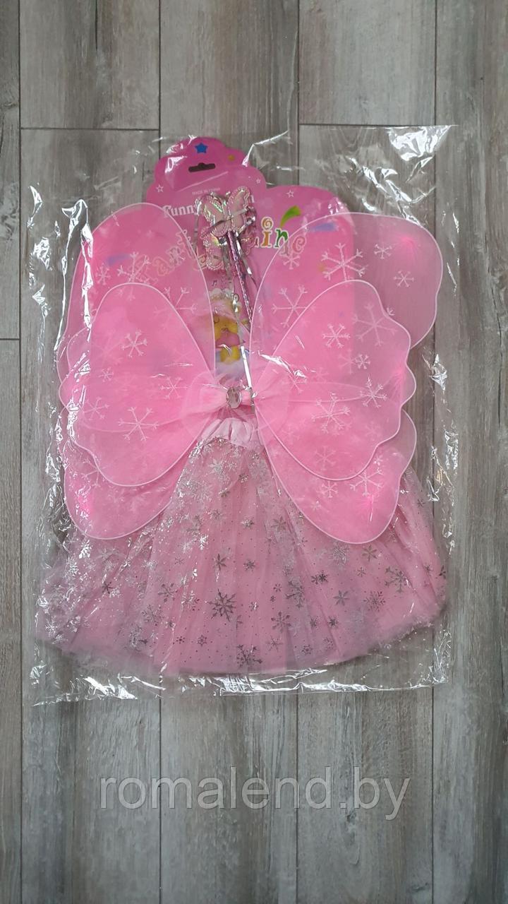 Костюм Бабочки для девочки розовый - фото 4 - id-p168502357