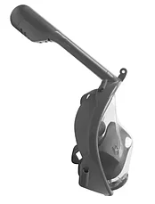 Маска для снорклинга FREEBREATH L/XL (серый), фото 3