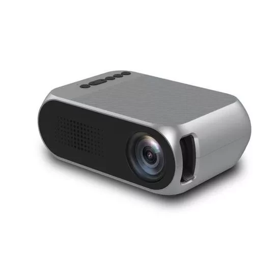 Мультимедийный портативный мини проектор Projector LED YG-320 Mini Silver (серебро) - фото 1 - id-p147886424