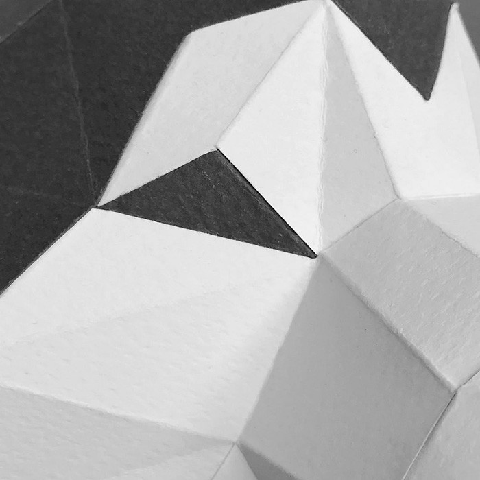 Хаски Аляска. 3D конструктор - оригами из картона - фото 6 - id-p168502788