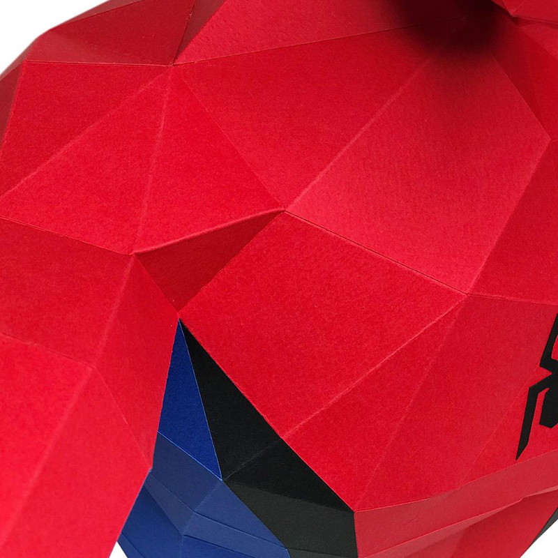 Человек-паук. 3D конструктор - оригами из картона - фото 8 - id-p168502790