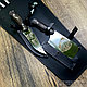 Колчан кожаный Набор для шашлыка и гриля Кизляр России 12 предметов  Black Скорпион, фото 9