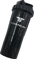 Шейкер 0,5 л, TITANIUM, черный SF 0531 Шейкер 0,5 л, TITANIUM, черный