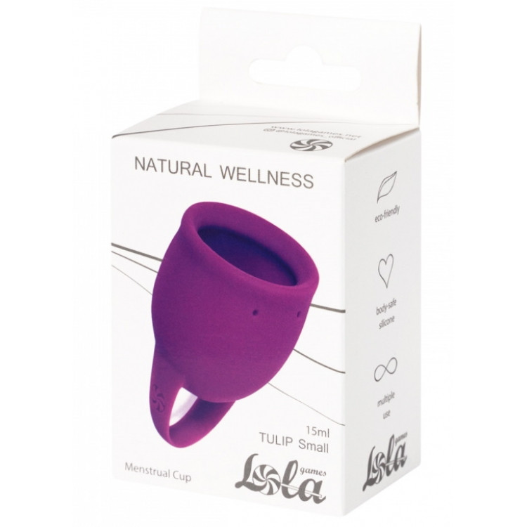 Менструальная чаша Natural Wellness Wellnes Tulip Pink 15 мл - фото 1 - id-p168503260
