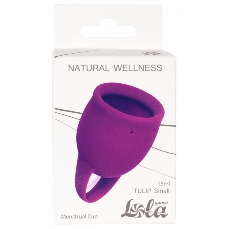 Менструальная чаша Natural Wellness Wellnes Tulip Pink 15 мл - фото 2 - id-p168503260