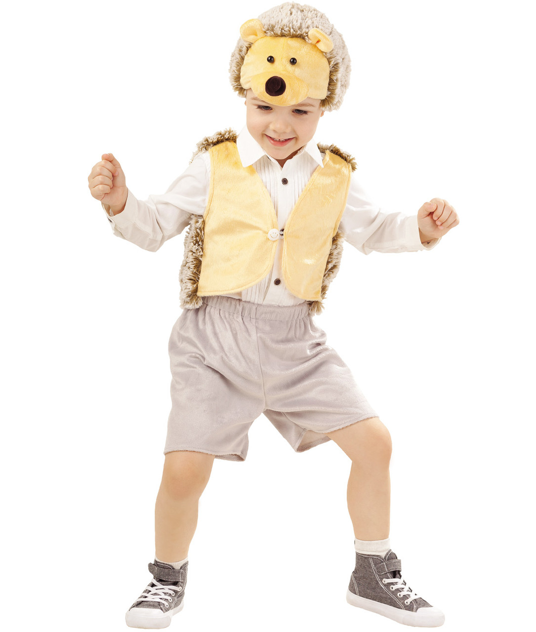 Детский карнавальный костюм Ёжик "Степка" 4003 к-18 Пуговка - фото 1 - id-p168520338