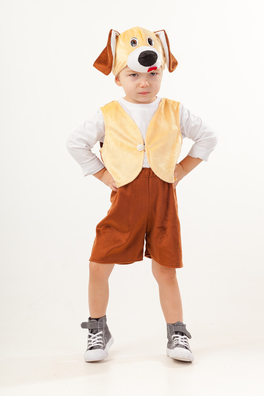 Детский карнавальный костюм Песик Тобик 4007 к-18 Пуговка - фото 2 - id-p168520400