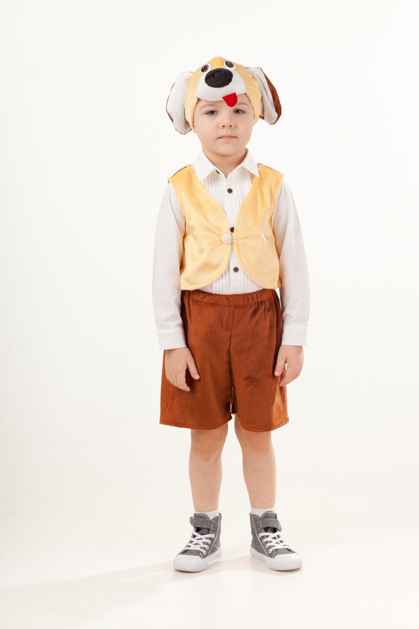 Детский карнавальный костюм Песик Тобик 4007 к-18 Пуговка - фото 4 - id-p168520400