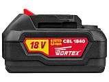 Аккумулятор WORTEX CBL 1840 18.0 В, 4.0 А/ч, Li-Ion ALL1 (18.0 В, 4.0 А/ч, индикатор заряда), фото 3