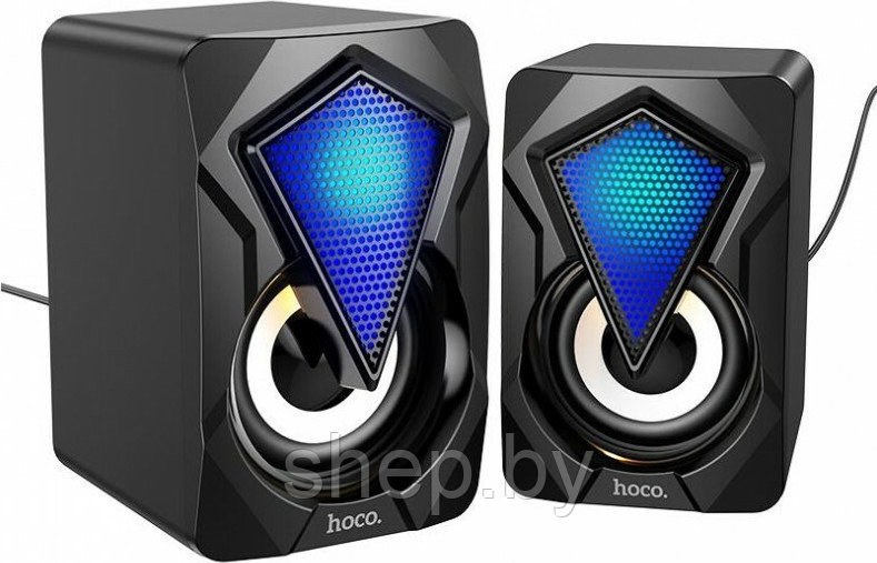 Акустическая 2.0 система Hoco DS30 цвет: черный - фото 1 - id-p168521881