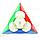 Пирамида YJ YuLong Flower Pyraminx / Пирамидка / немагнитная / цветной пластик / без наклеек / Вай Джей, фото 3