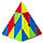 Пирамида MoFangGe MS M Pyraminx / Пирамидка / цветной пластик / магнитная / без наклеек / Мофанг, фото 5