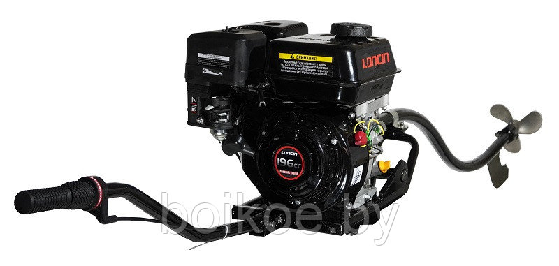 Мотор лодочный болотоход Loncin H200 (6.5 л.с.; 4Т; возд. охлаждение)