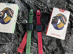 Умные часы Smart Watch HW18 с двумя ремешками, 38-40 мм. Разные цвета