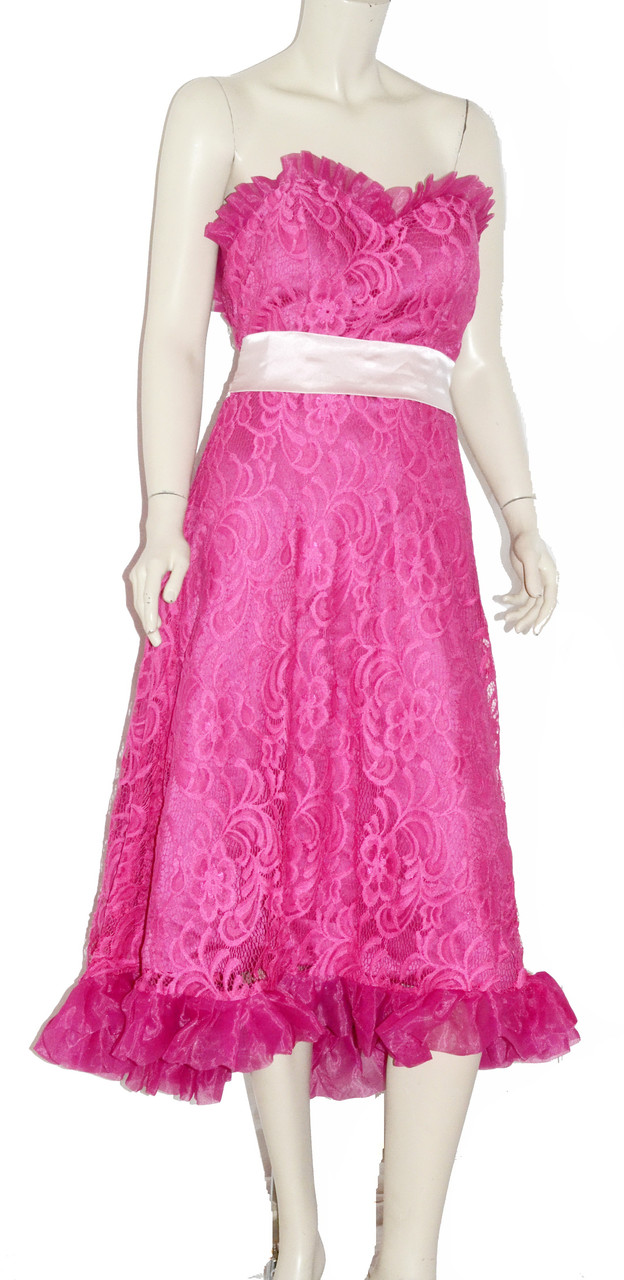 Платье нарядное красивое с бантом на талии на размер S - фото 2 - id-p168530906