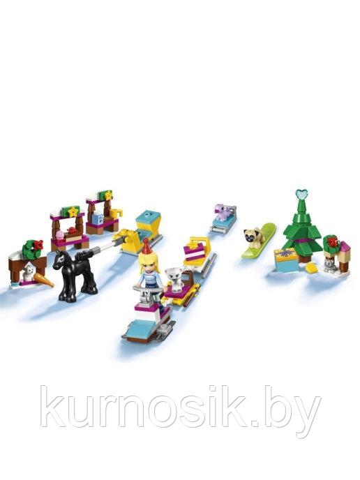 Конструктор 01041 Lepin Friends Рождественский календарь Подружек, 243 детали - фото 3 - id-p168532376