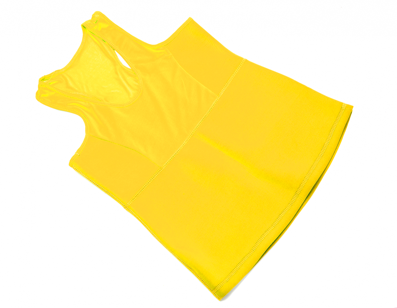 Майка для похудения «BODY SHAPER», размер ХХХХL (жёлтый) - фото 3 - id-p168531231