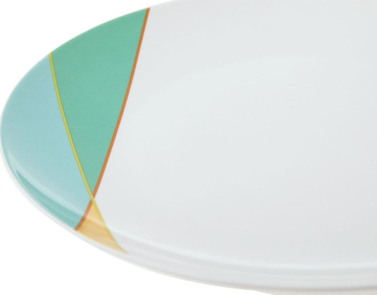 Тарелка десертная d20.3см, Parallels, фарфор, разноцветный - фото 2 - id-p168532226