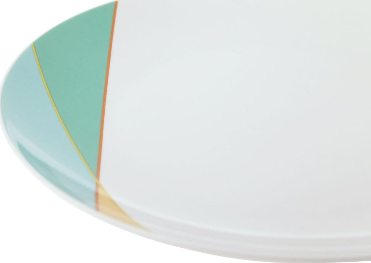 Тарелка обеденная d24см, Parallels, фарфор, разноцветный - фото 2 - id-p168532228