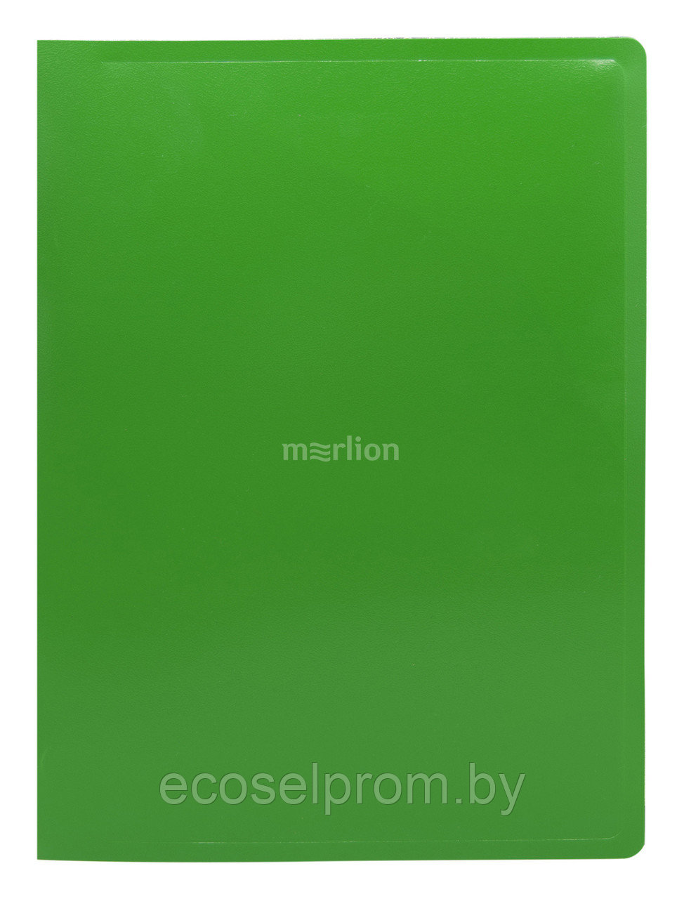 Папка на 2-х кольцах Buro -ECB413, 2RGREEN A4 пластик 0.5мм зеленый