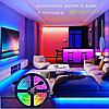 Светодиодная лента RGB LED STRIP 5 м, 16 цветов, фото 2