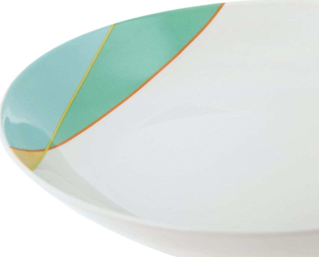 Тарелка суповая d20см, Parallels, фарфор, разноцветный - фото 2 - id-p168546838
