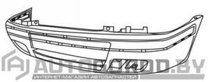 БАМПЕР ПЕРЕДНИЙ Skoda Felicia II 1998-2001, PSD04003BA