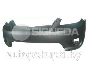 БАМПЕР ПЕРЕДНИЙ Toyota Matrix 2005-2008, без отв. под спойлер,  PTY04285BA